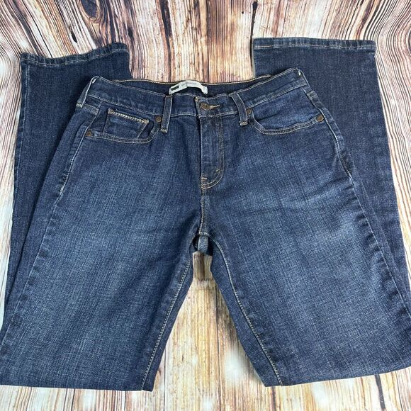 Levi's 515 Boot Cut Women's Size 6 Blue Mid Rise Jeans Denim Pants 29x31 - Picture 1 of 11